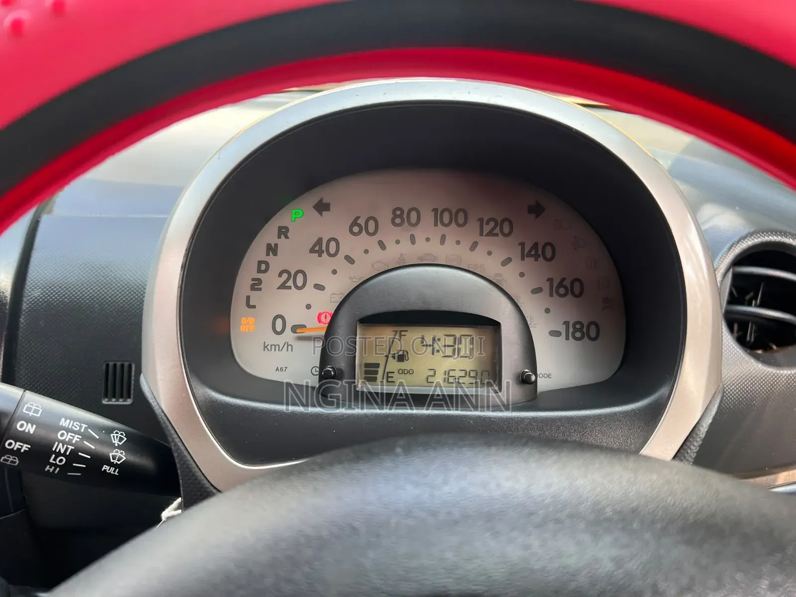 Toyota Passo 2008 Burgundy