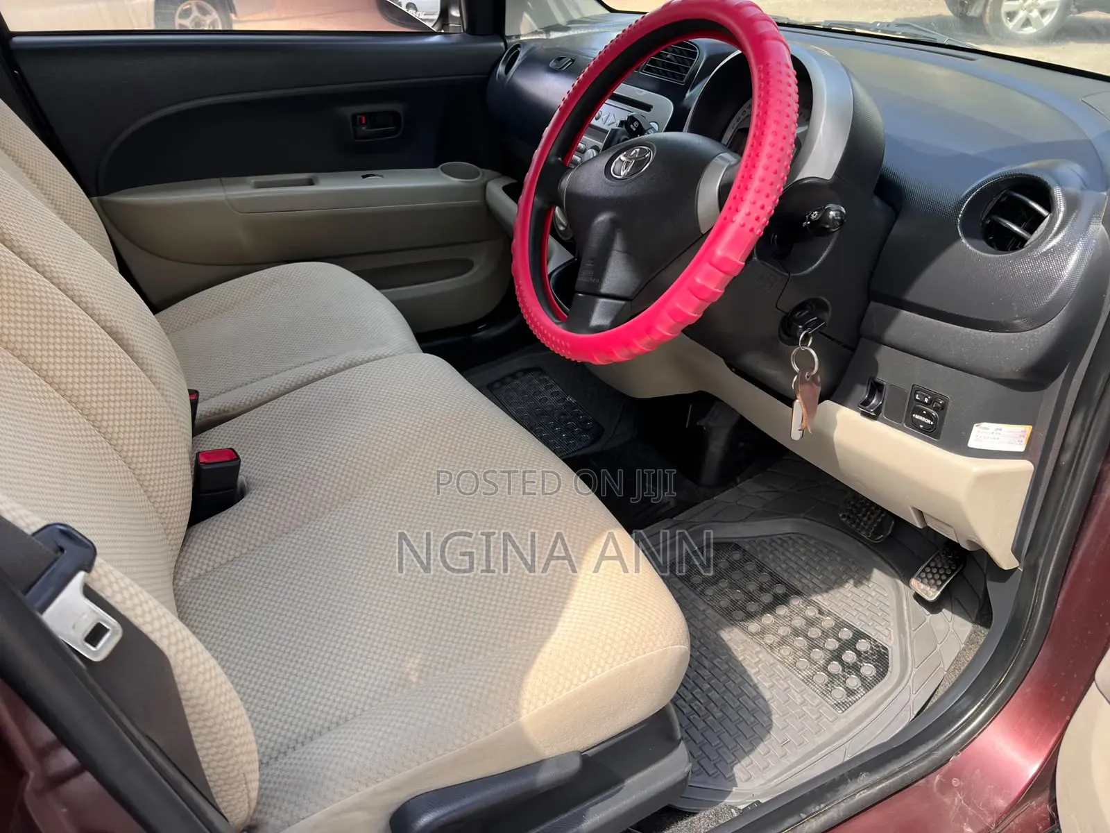 Toyota Passo 2008 Burgundy