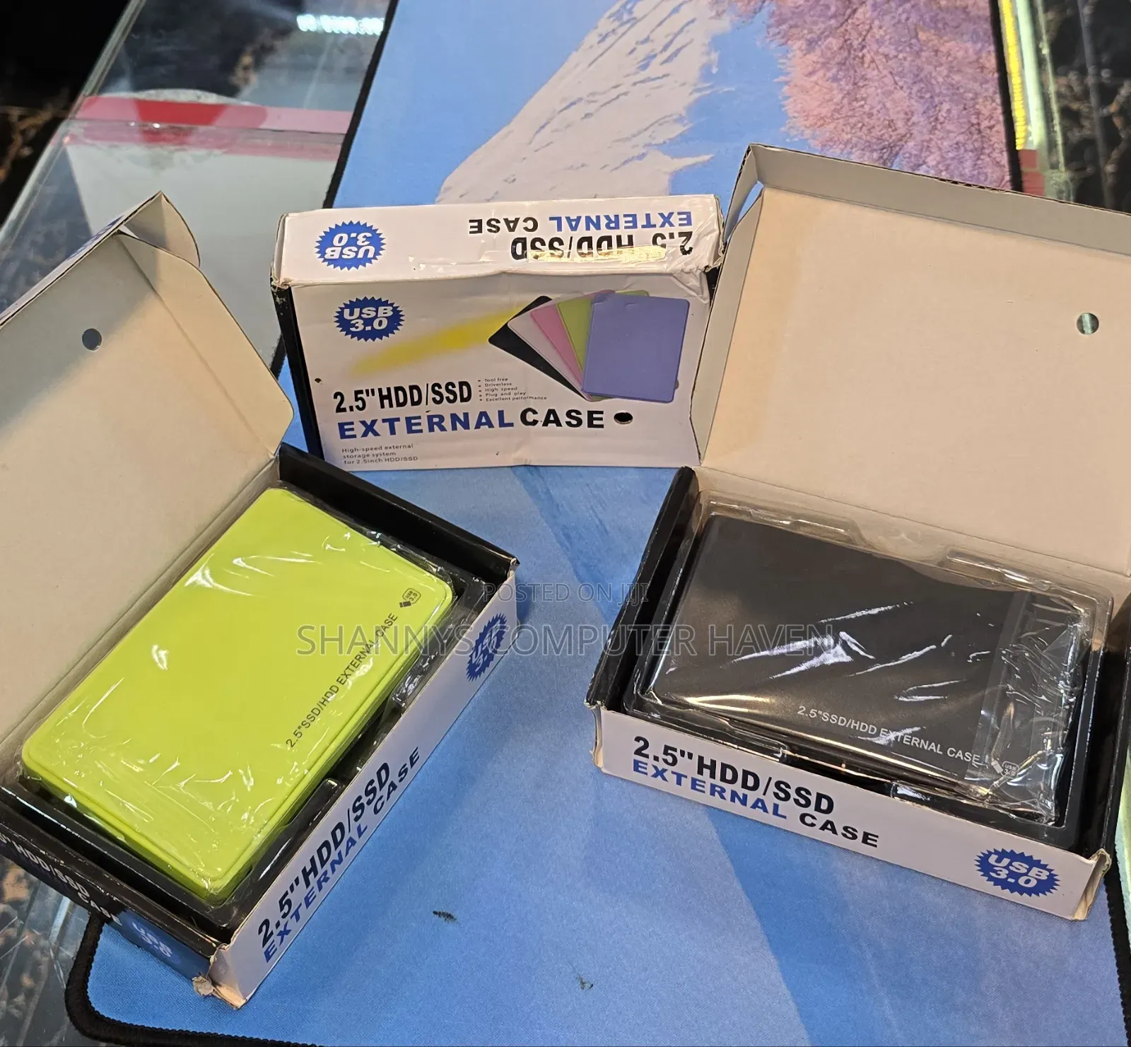 2.5" HDD / SSD External Case – USB 3.0 High-Speed Data Transfer
