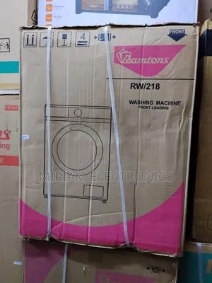 Ramtons Rw 218 Front Load Washing Machine