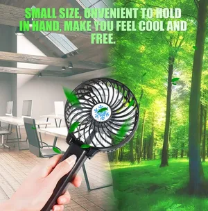 Rechargeable Hand Held Fan