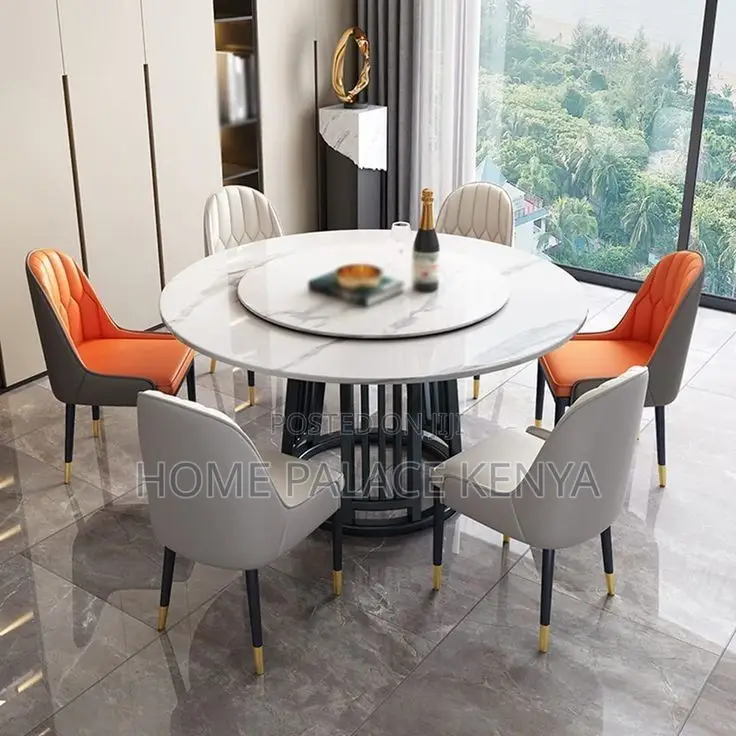 Dining Set; 6 Seater Dining Room Set for Modern Interiors