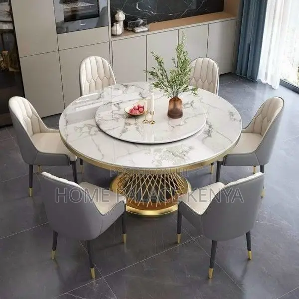 Dining Set; 6 Seater Dining Room Set for Modern Interiors