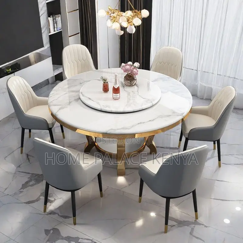 Dining Set; 6 Seater Dining Room Set for Modern Interiors