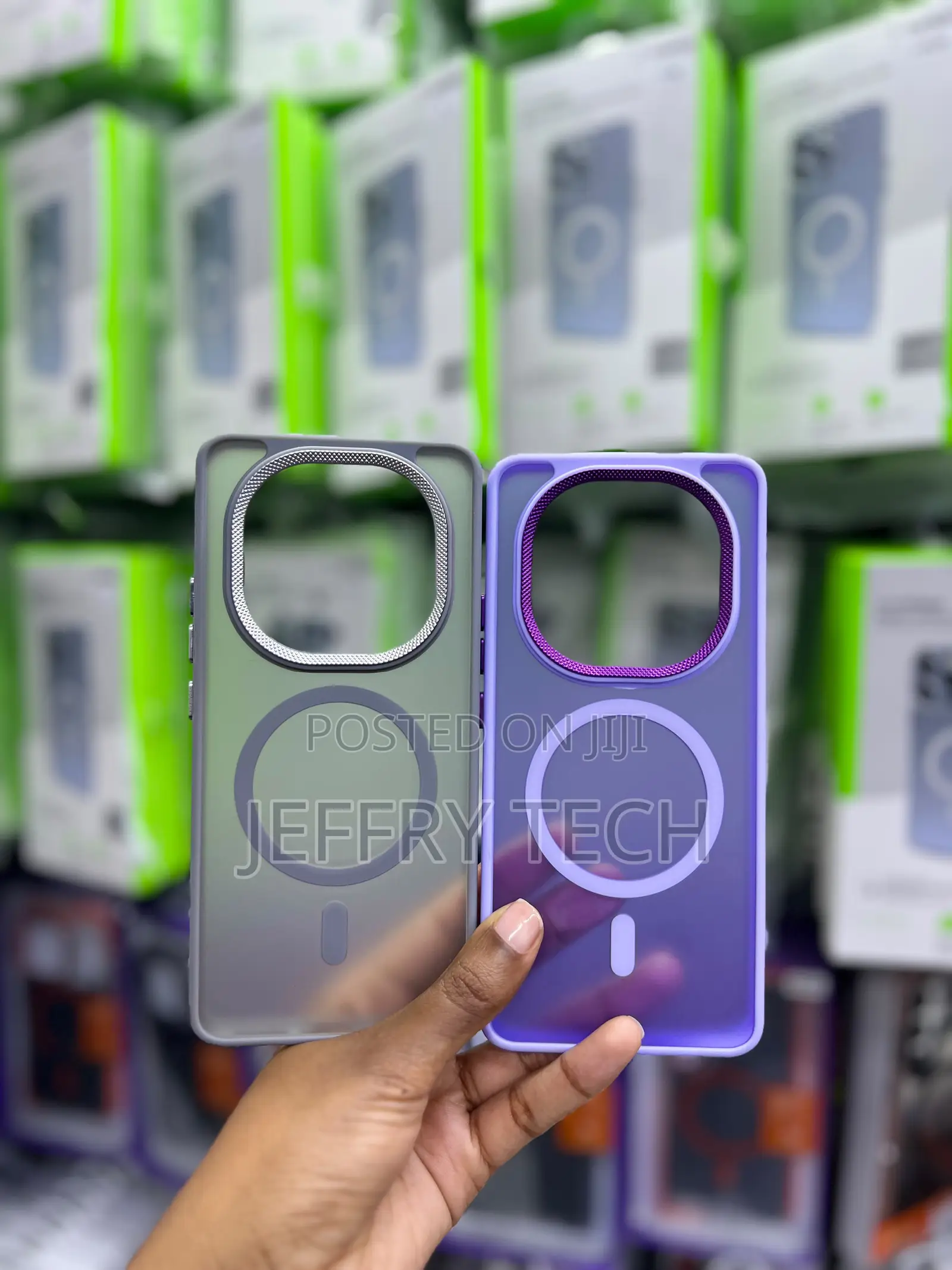 Translucent Matte Cases With MagSafe Rings Xiaomi Redmi Note 14 Pro+