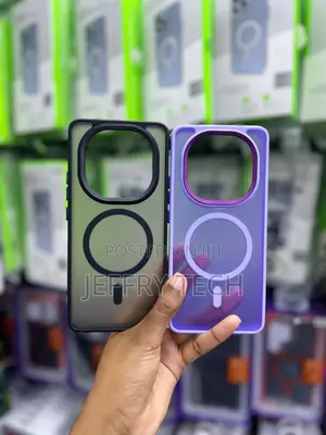 Translucent Matte Cases With MagSafe Rings Xiaomi Redmi Note 14 Pro+