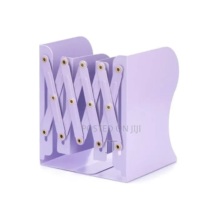 Expandable Metallic Bookshelf