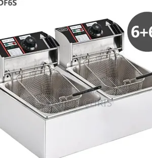 Electric Stainless Double Deep Fryer