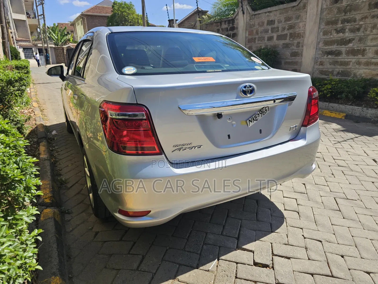Toyota Axio 2019 Silver