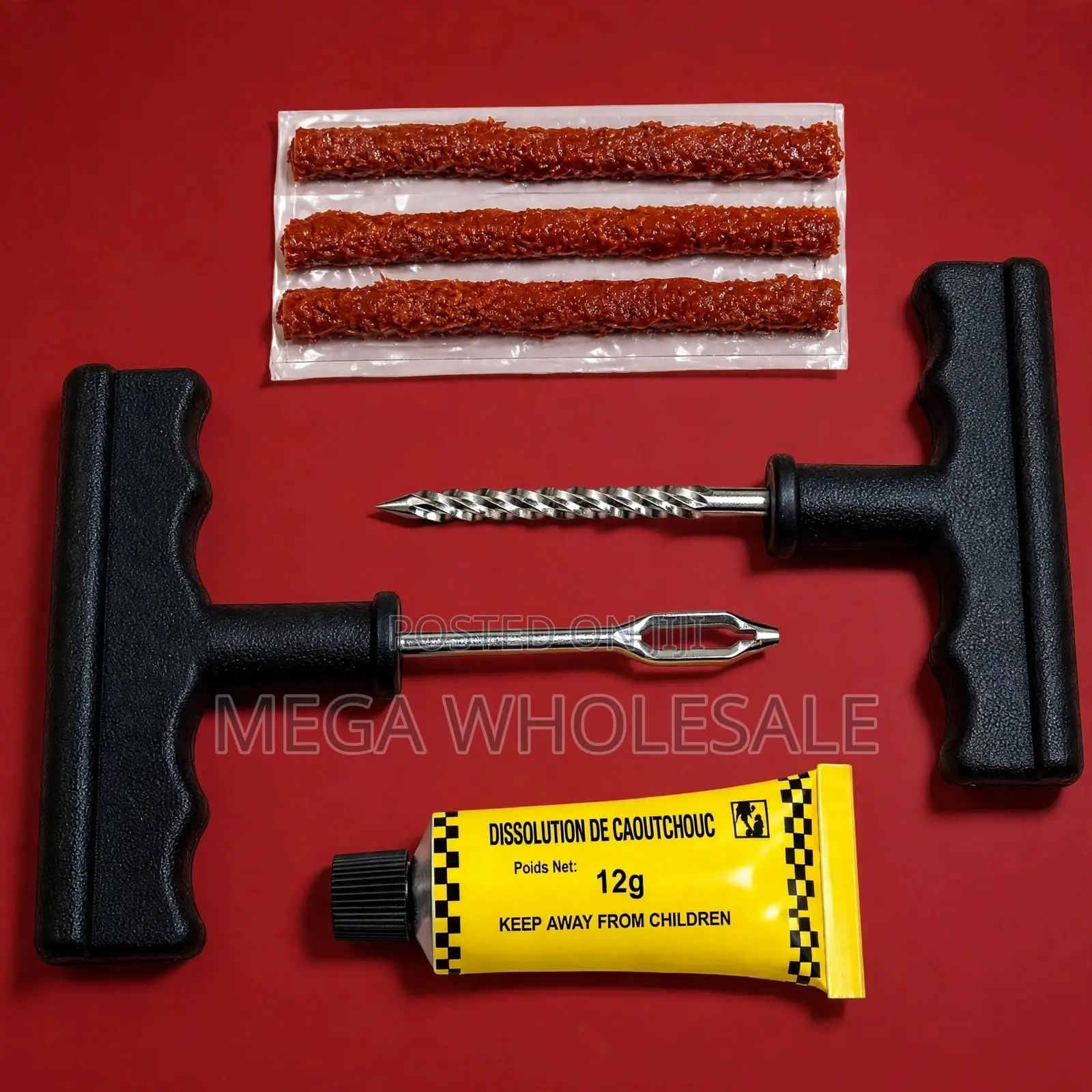 Precision T-Handle Needle and Rasp Tire Repair Tool Set