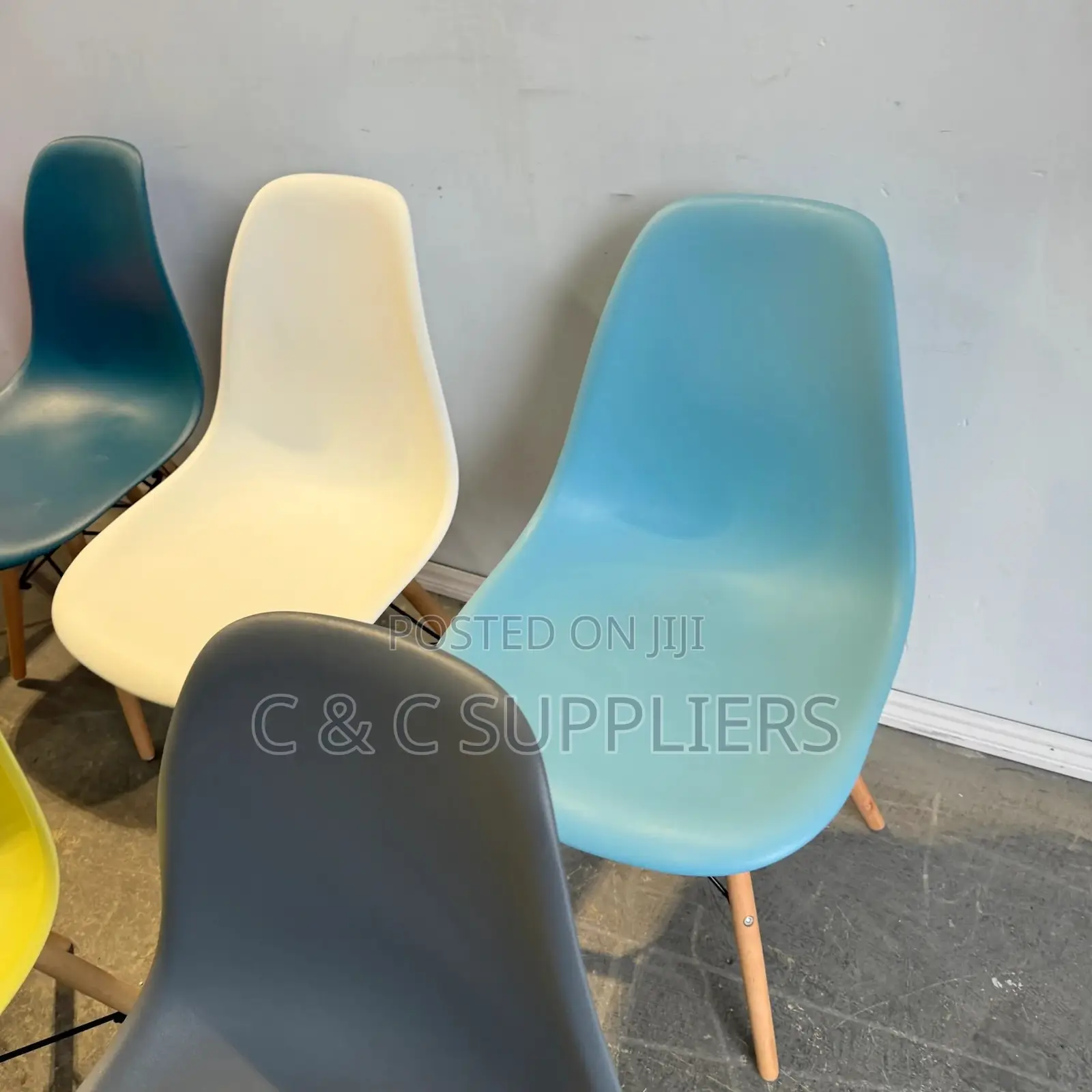Armless Plastic Dining Chair