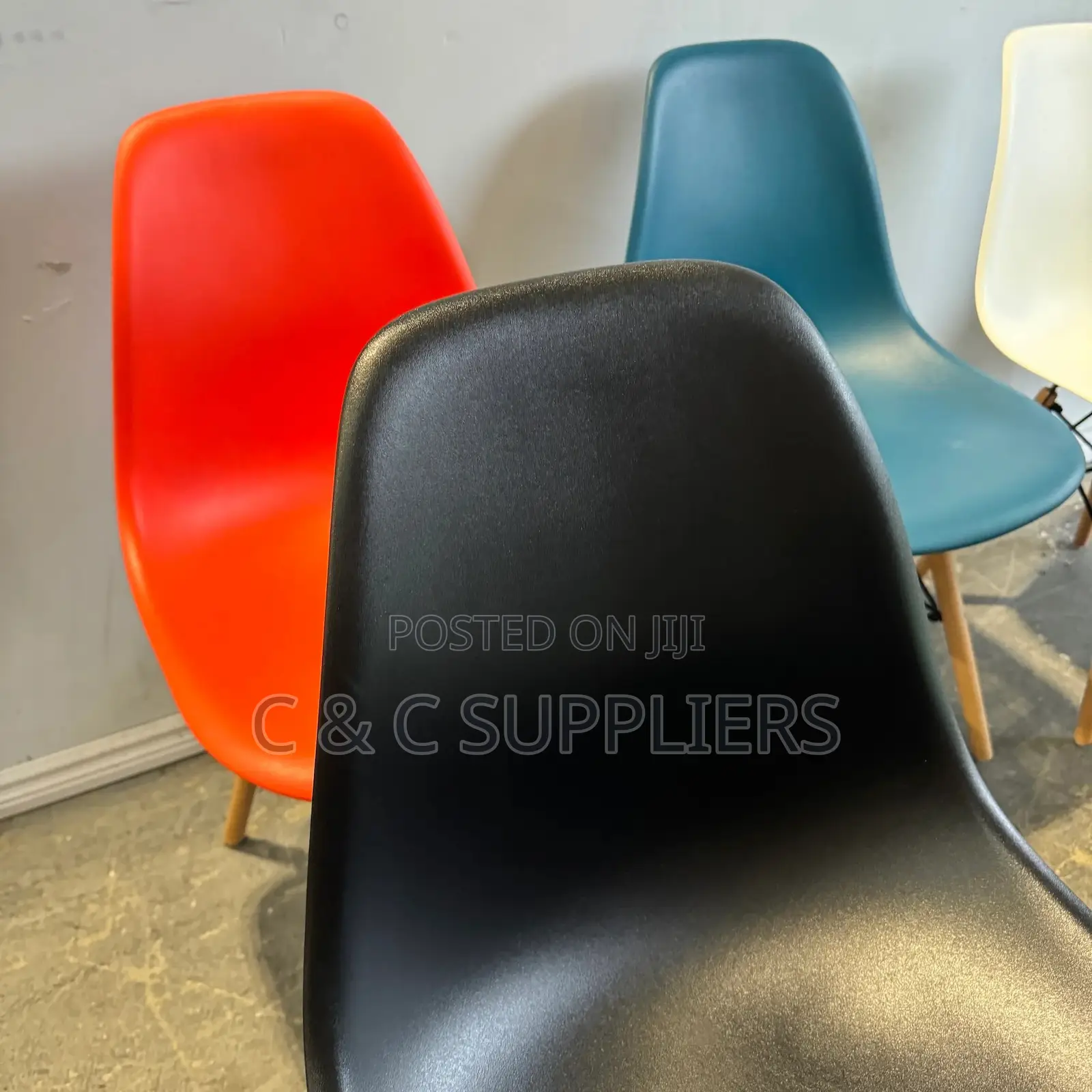 Armless Plastic Dining Chair