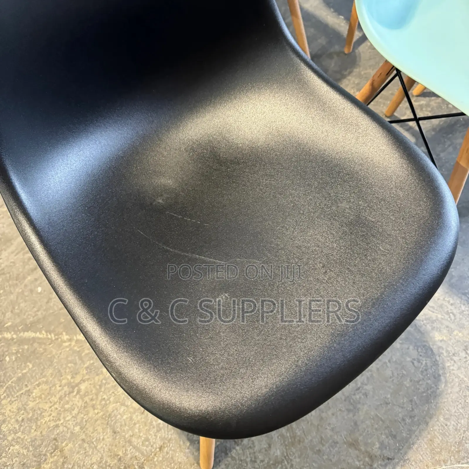 Armless Plastic Dining Chair