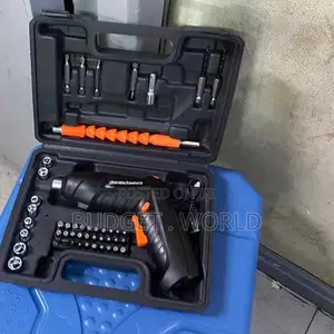 Heavy-Duty Screws –Portable Design 48-Piece Bit Set Cordless Operation