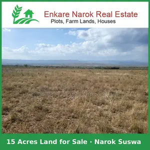 15 Acres Land for Sale in Narok Suswa 0.9 Miles Off Narok–Nrb Highway