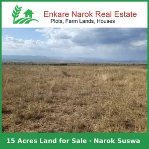 15 Acres Land for Sale in Narok Suswa 0.9 Miles Off Narok–Nrb Highway
