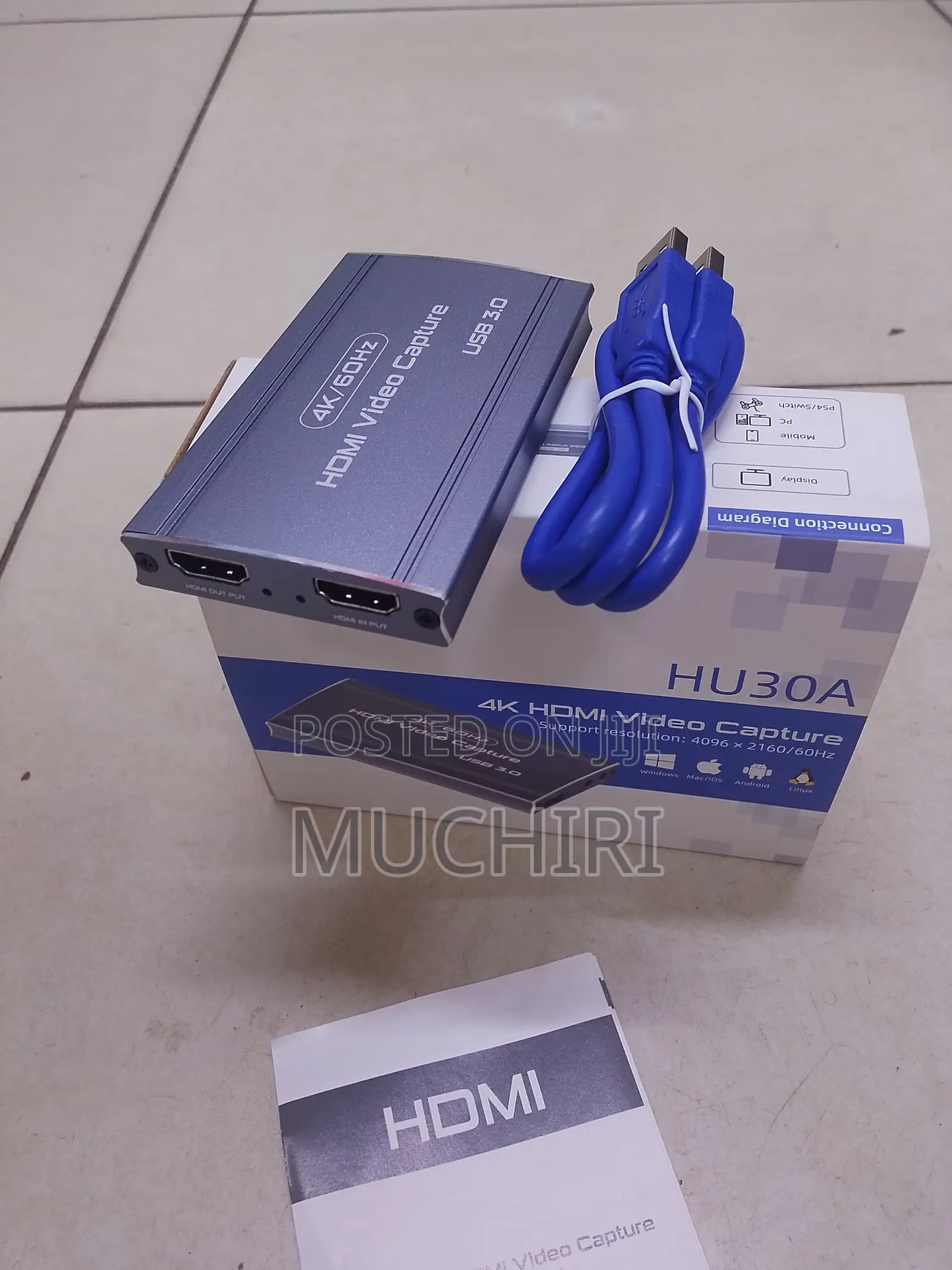 Quality HU30A 4K HDMI to USB 3.0 Video Capture Card