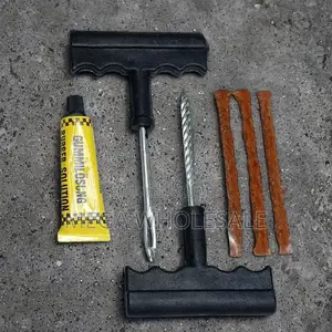 Emergency Tyre Repair Kit With Vulcanizing Rubber Solution