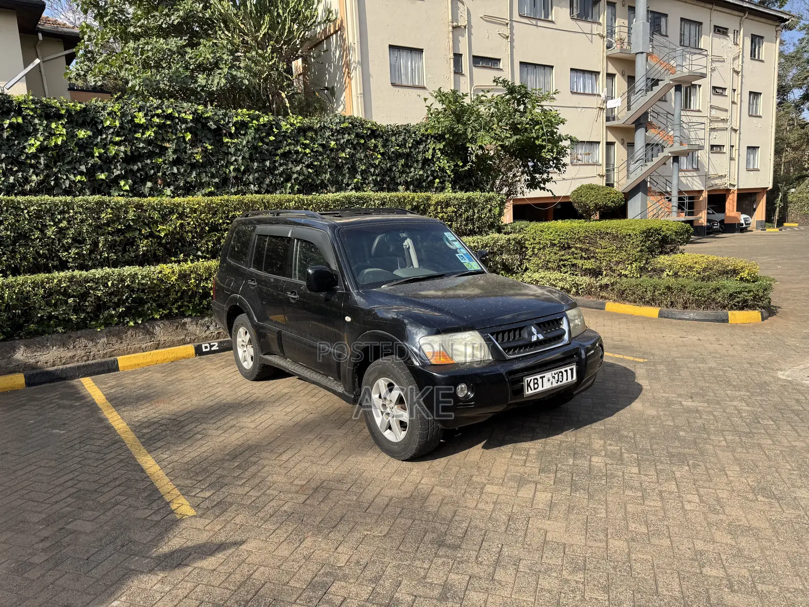 Mitsubishi Pajero 2007 Black