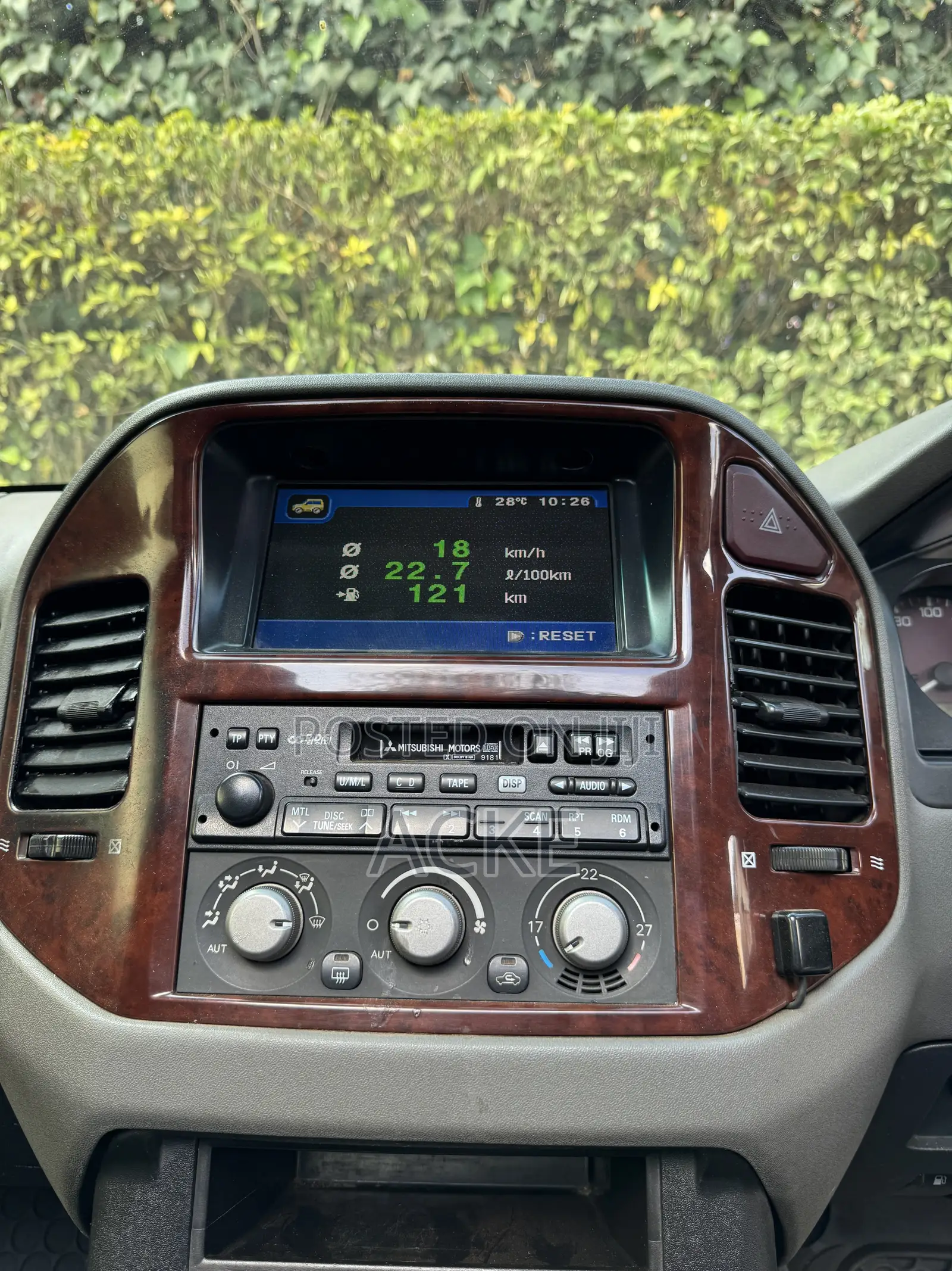 Mitsubishi Pajero 2007 Black
