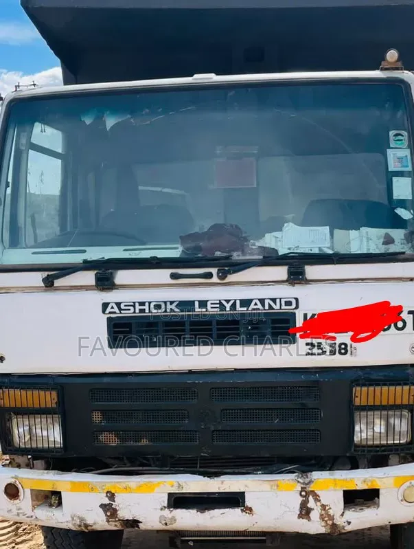 Ashok Leyland Tipper 2019 White