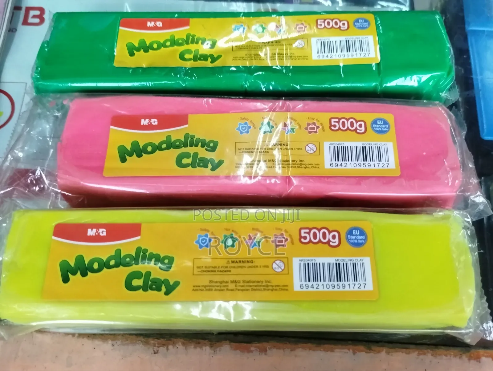 High Quality Modelling Clay-500g
