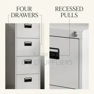 4-Drawer Locker File Cabinet