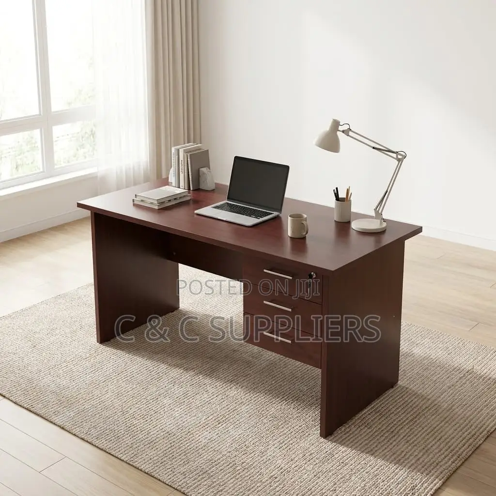 Brown Clerical Home Study Desk-1.0m