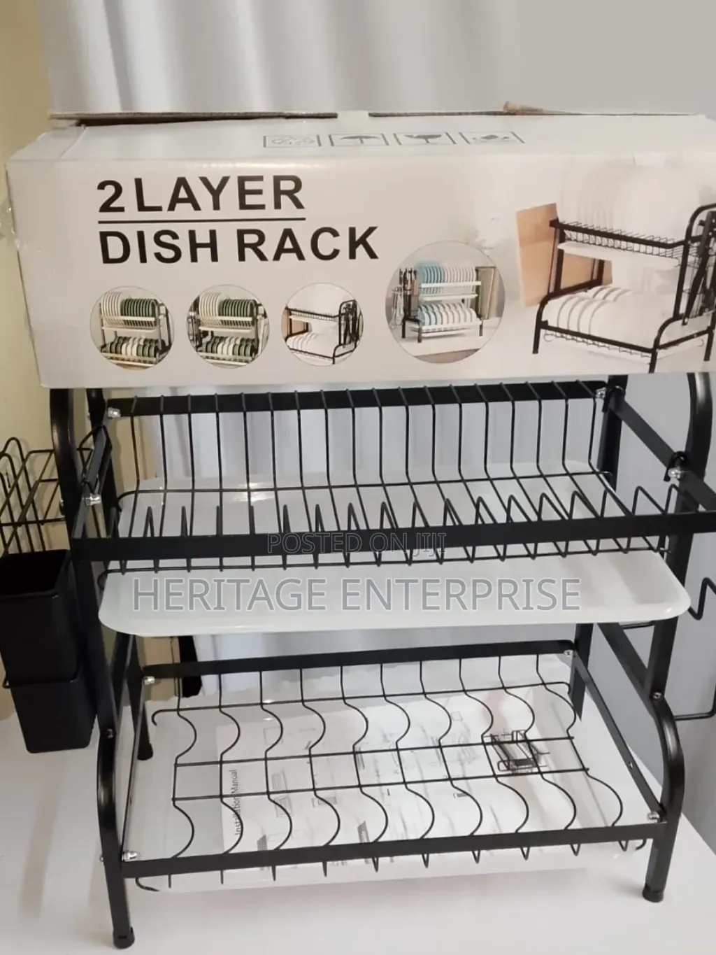Dish Drying Rack 2 Tier /Bowl Rack