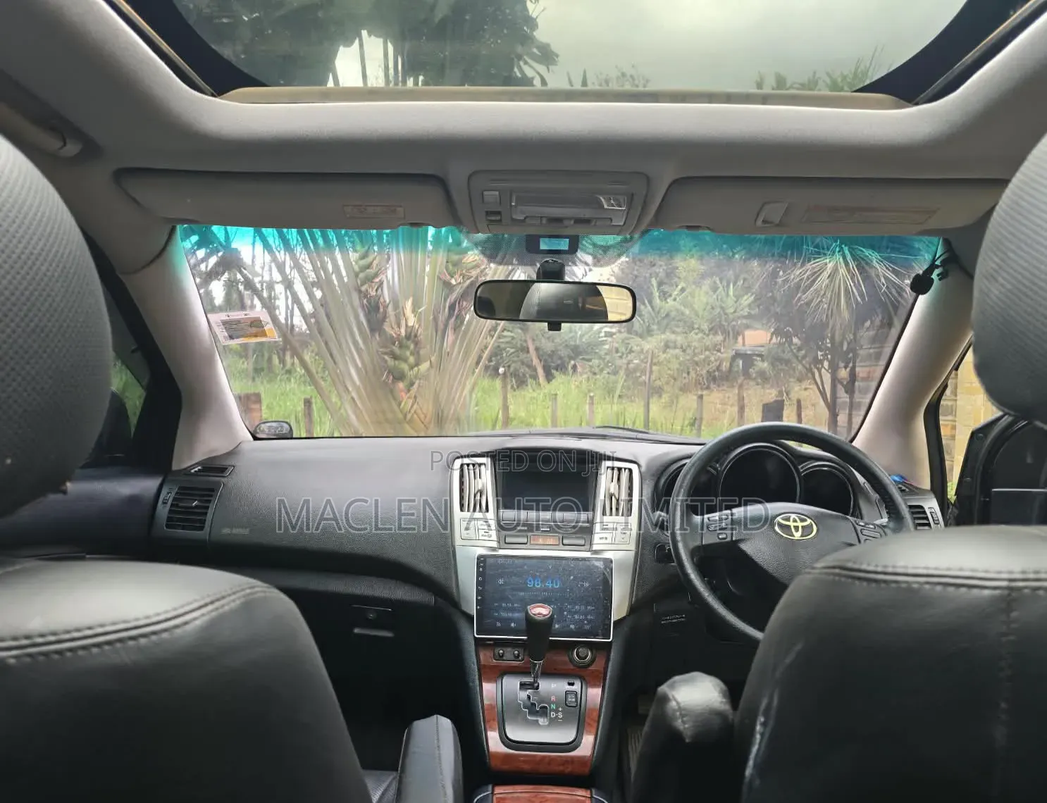 Toyota Harrier 2008 Black
