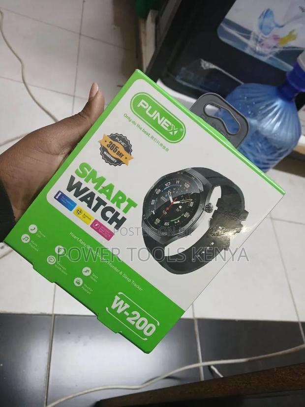 Punex W-200 Budget-Friendly Round Smart Watch - thumbnail 2
