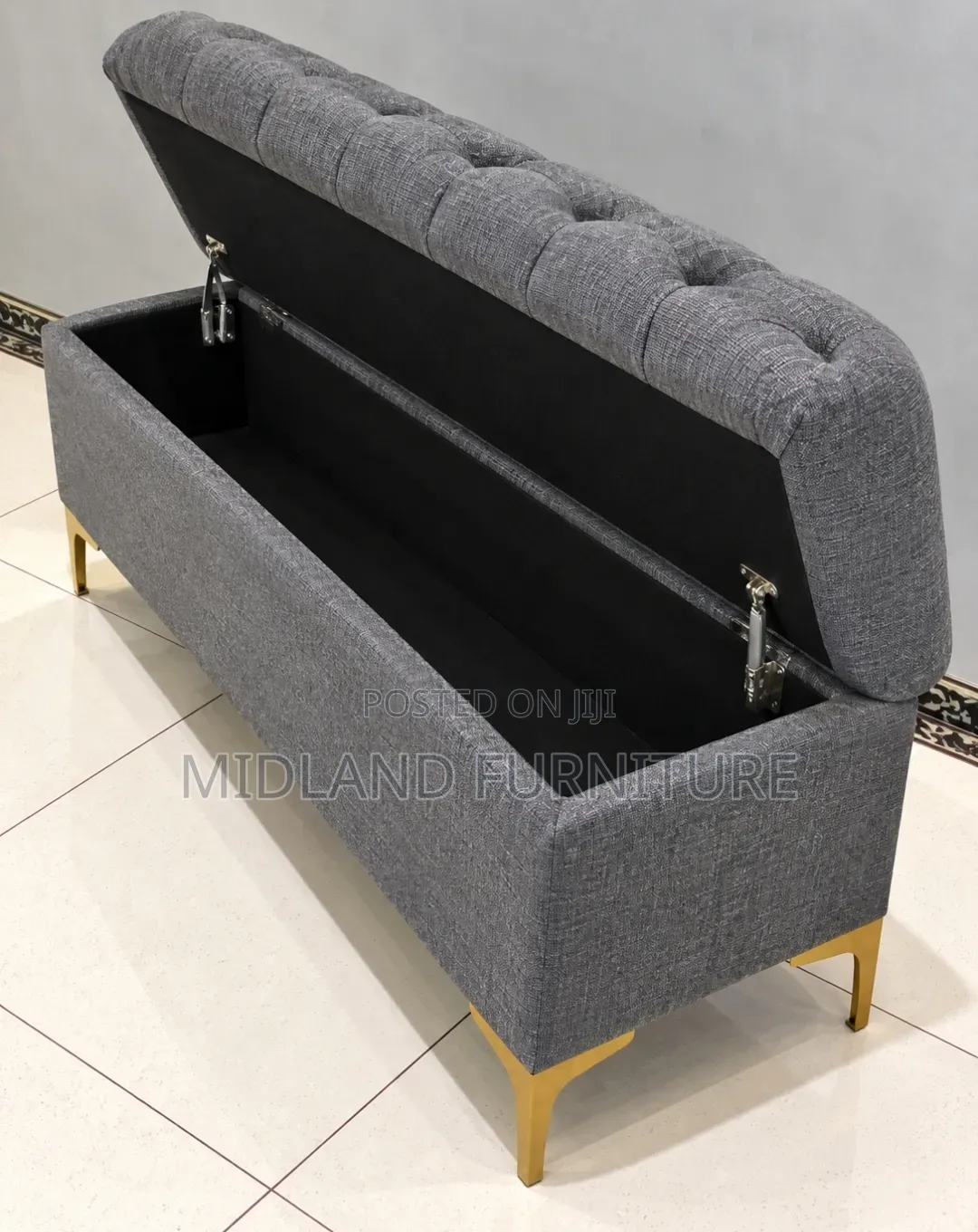 Modern Storage Ottoman / Storage Bench