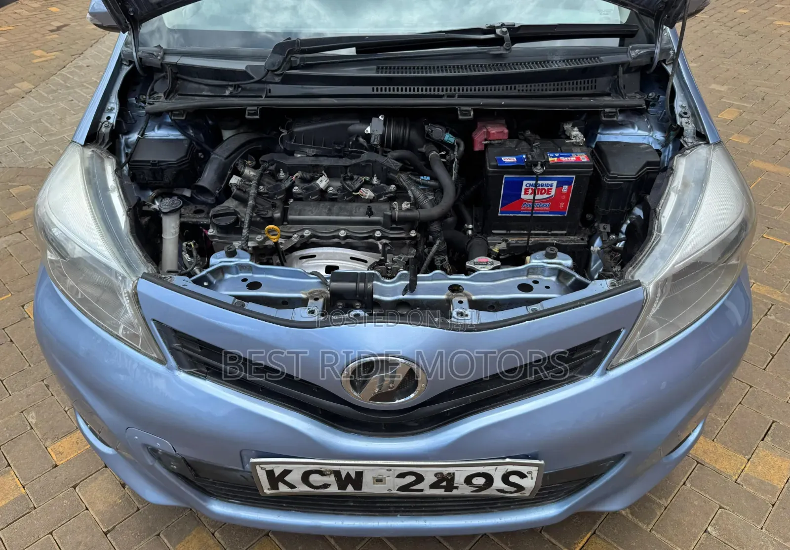 Toyota Vitz 2013 Blue