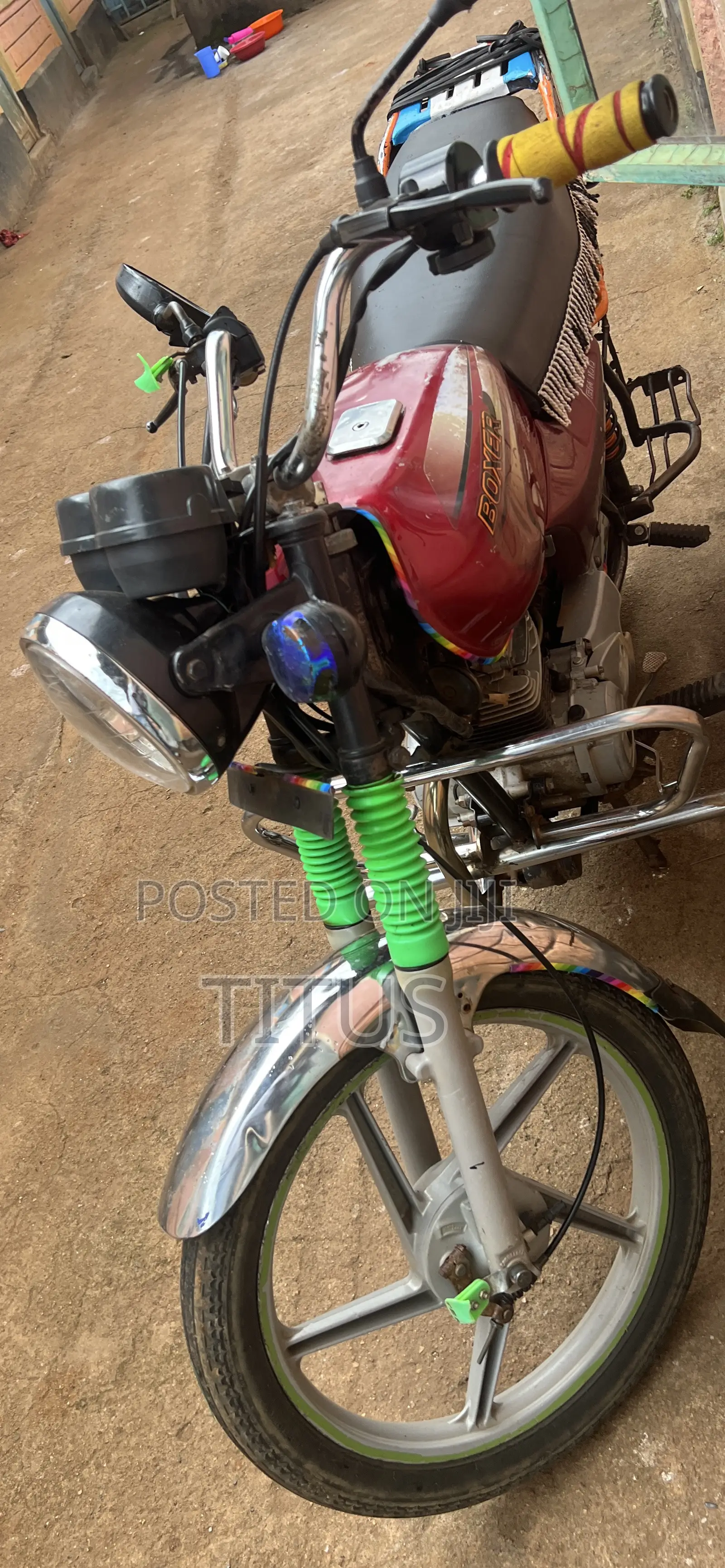 Bajaj Boxer 100 2020 Red