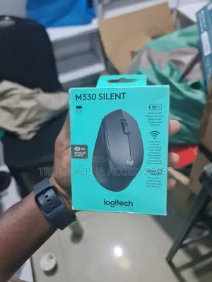 Logitech M330 Silent Ergonomic, Wireless Mouse