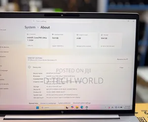 New Laptop HP ZBook 14 16GB Intel Core Ultra 7 SSD 1T