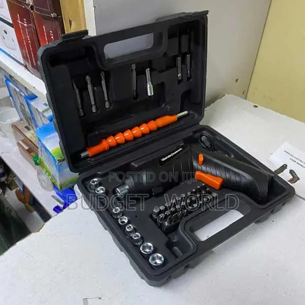 48pcs Rechargeable Drill Screw Toolset Powerful Performance