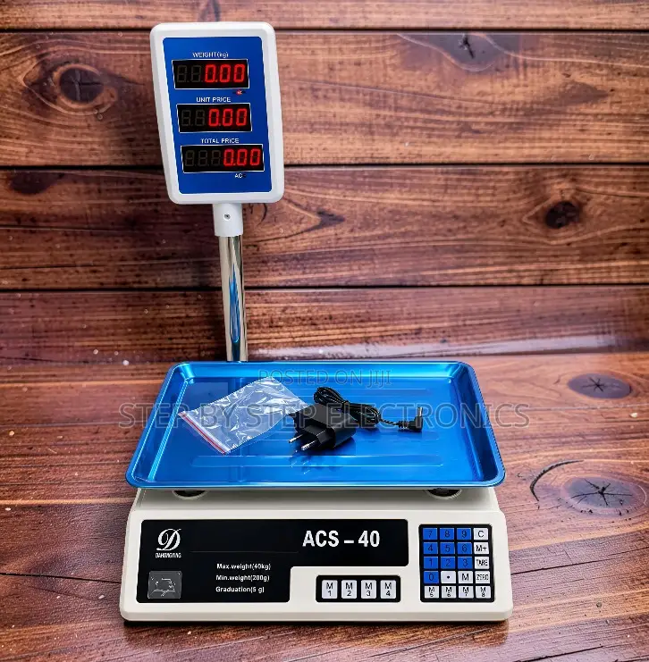 Quick Weight Reading ACS 40 Upto 40kgs Digital Weighing Scale With Arm