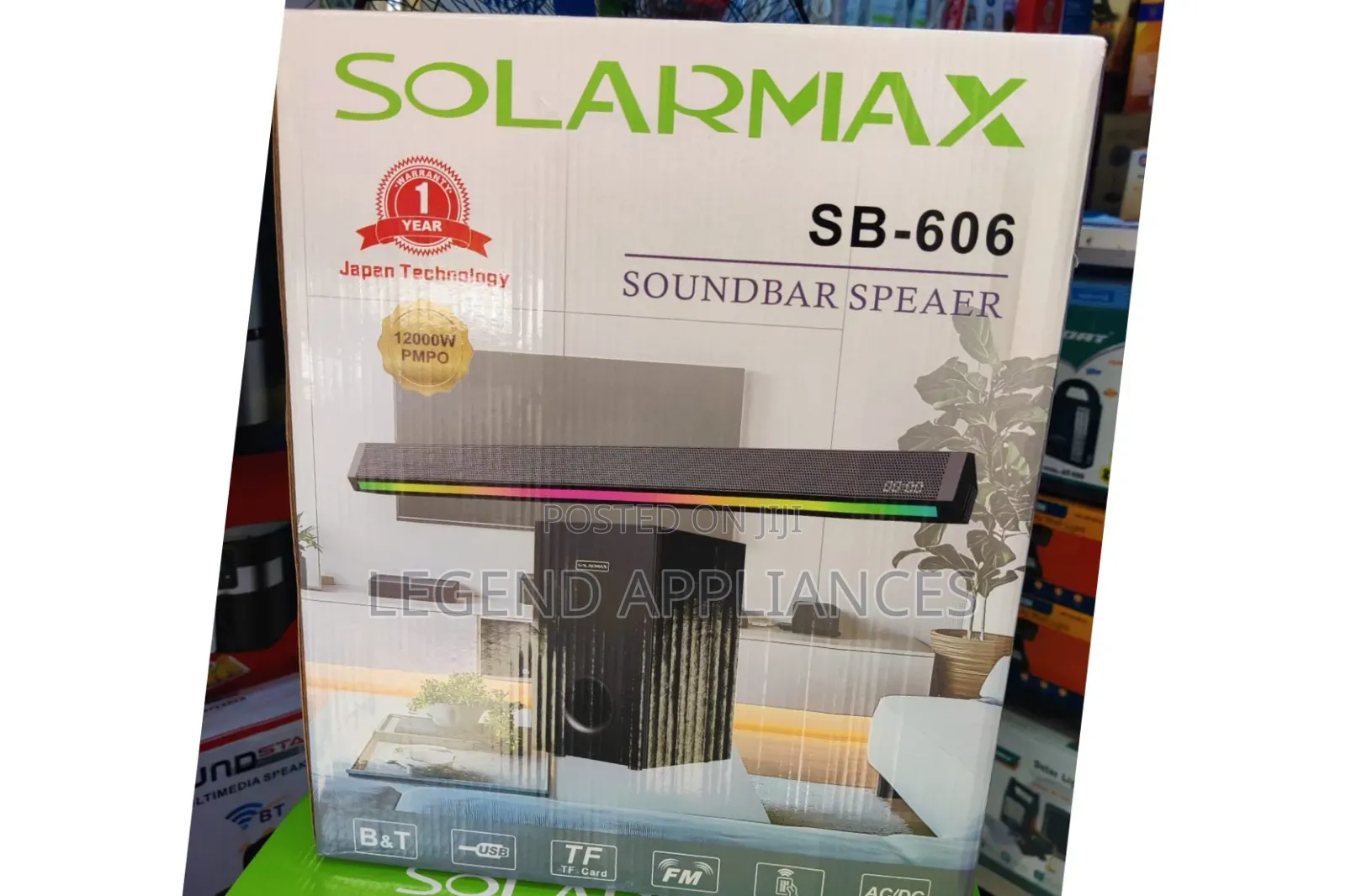 Solar Max SB 606 2.1 Soundbar