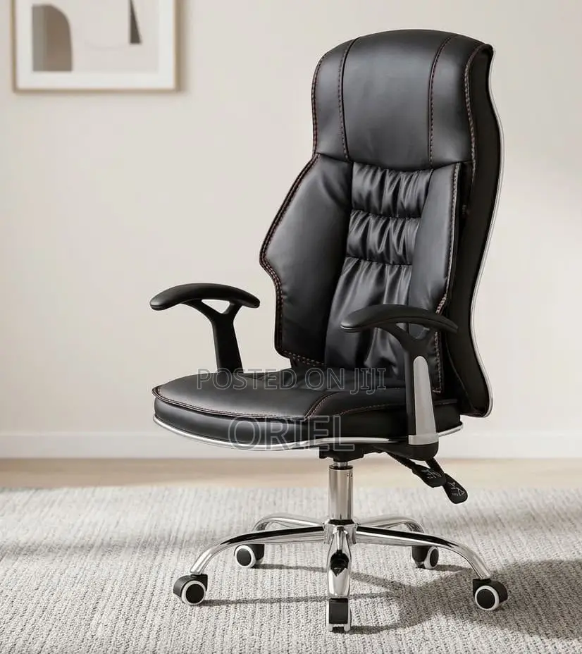 Executive Home Office Leather Seat – Comfortable Premium Desk Chair