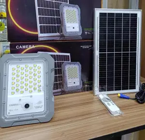100 wattsCAMERA Solar Flood Light