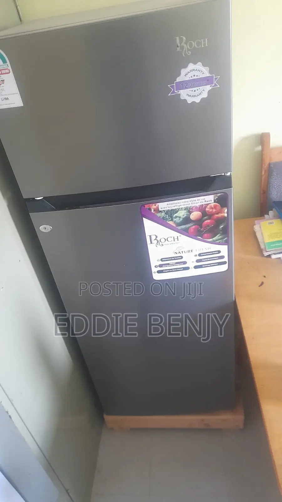 ROCH 205L Double Door No Frost Fridge