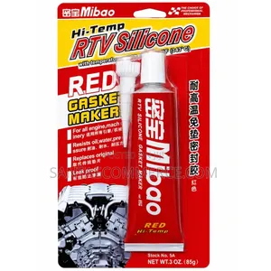 Mibao Hi-Temp RTV Silicone Red Gasket Maker – 85g