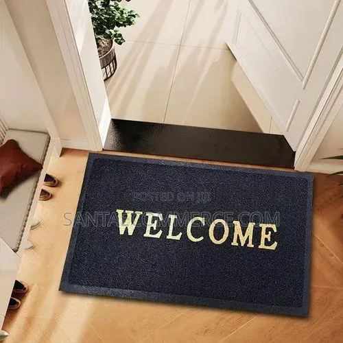 WELCOME Anti-Slip Door Mat