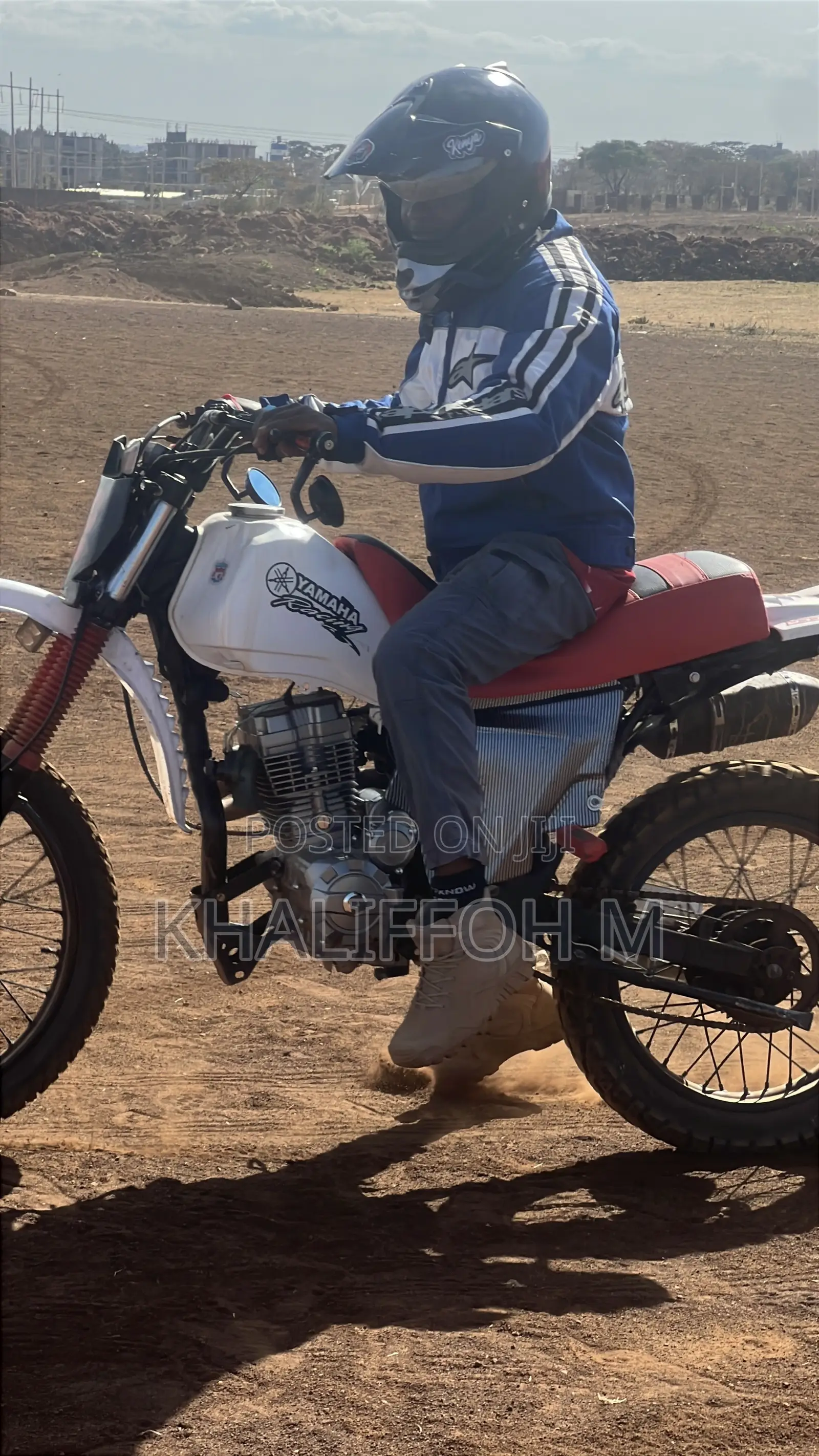 Yamaha DT125 1983 White