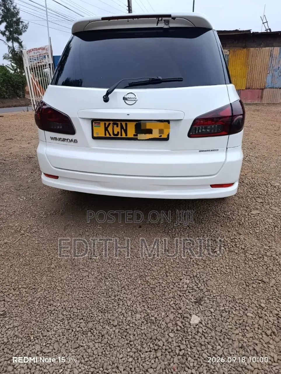 Nissan Wingroad 2009 White