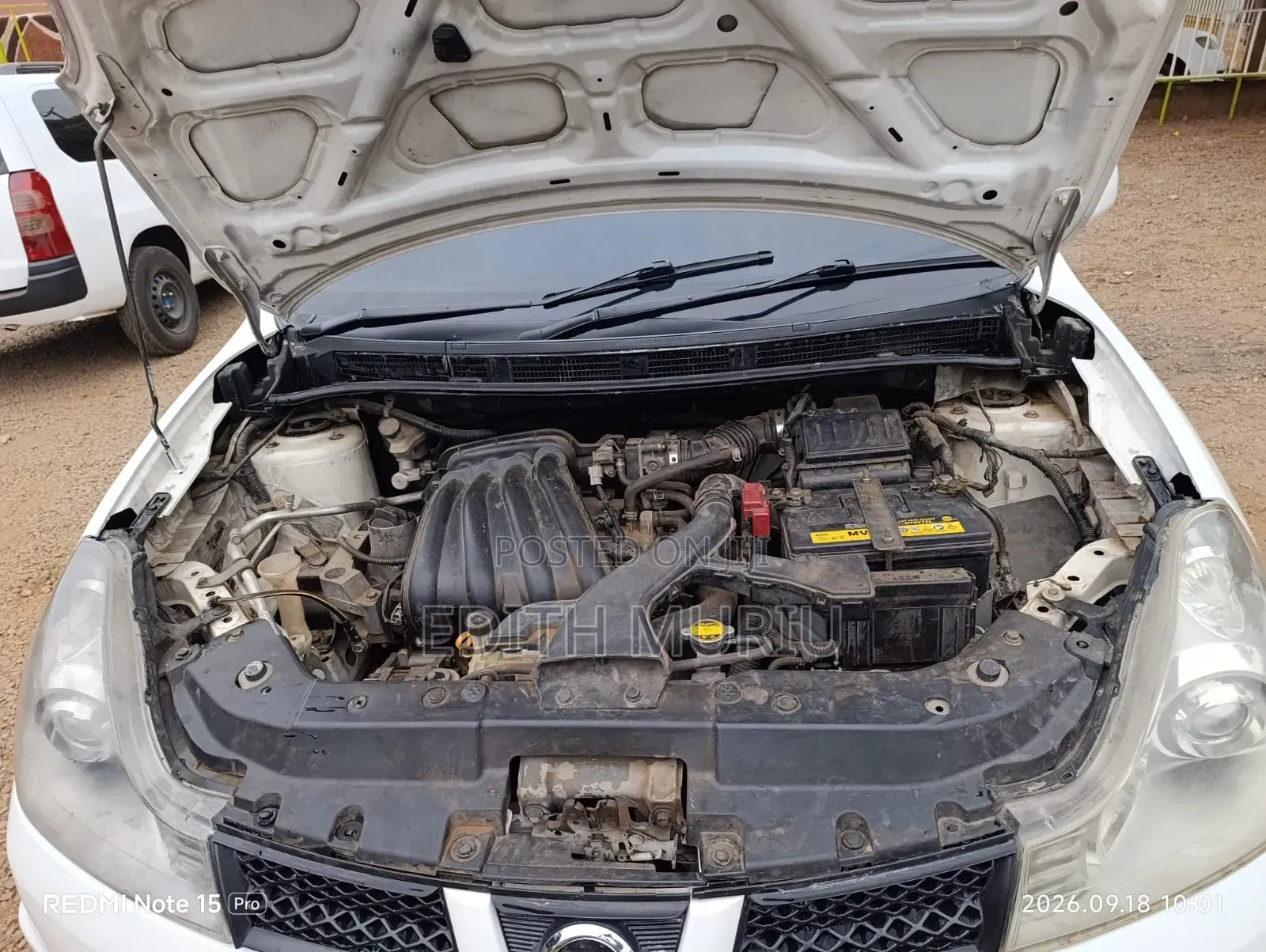Nissan Wingroad 2009 White