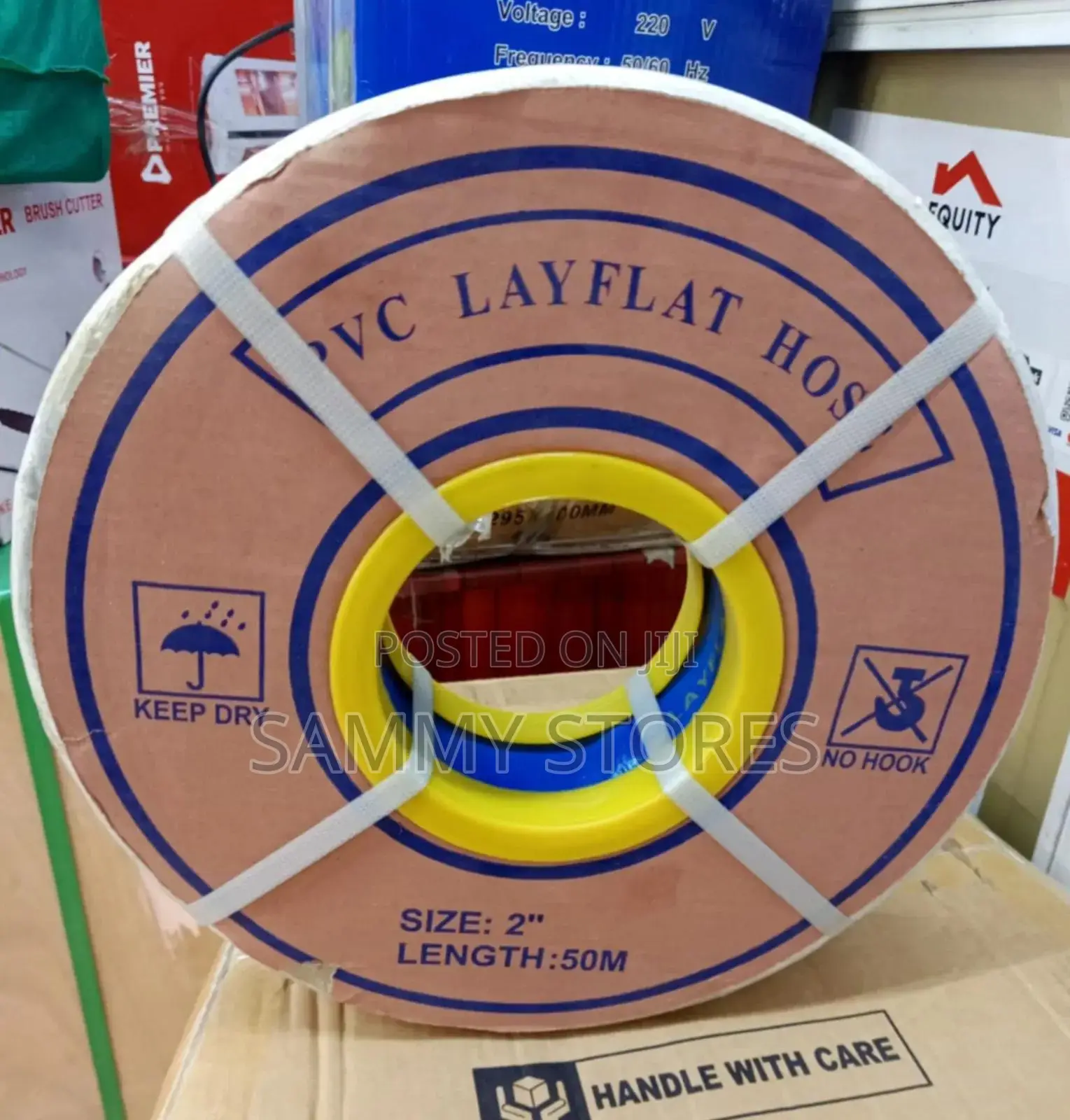 2" X 50M Heavy-Duty Flat Lay Hose Pipe