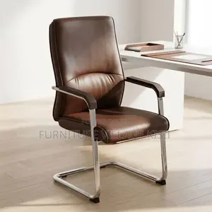 Leather Visitor Office Chair