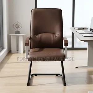 Leather Visitor Office Chair